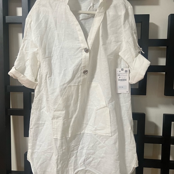 Zara Tunic - Beach Cover up - Dress - Picture 3 of 5